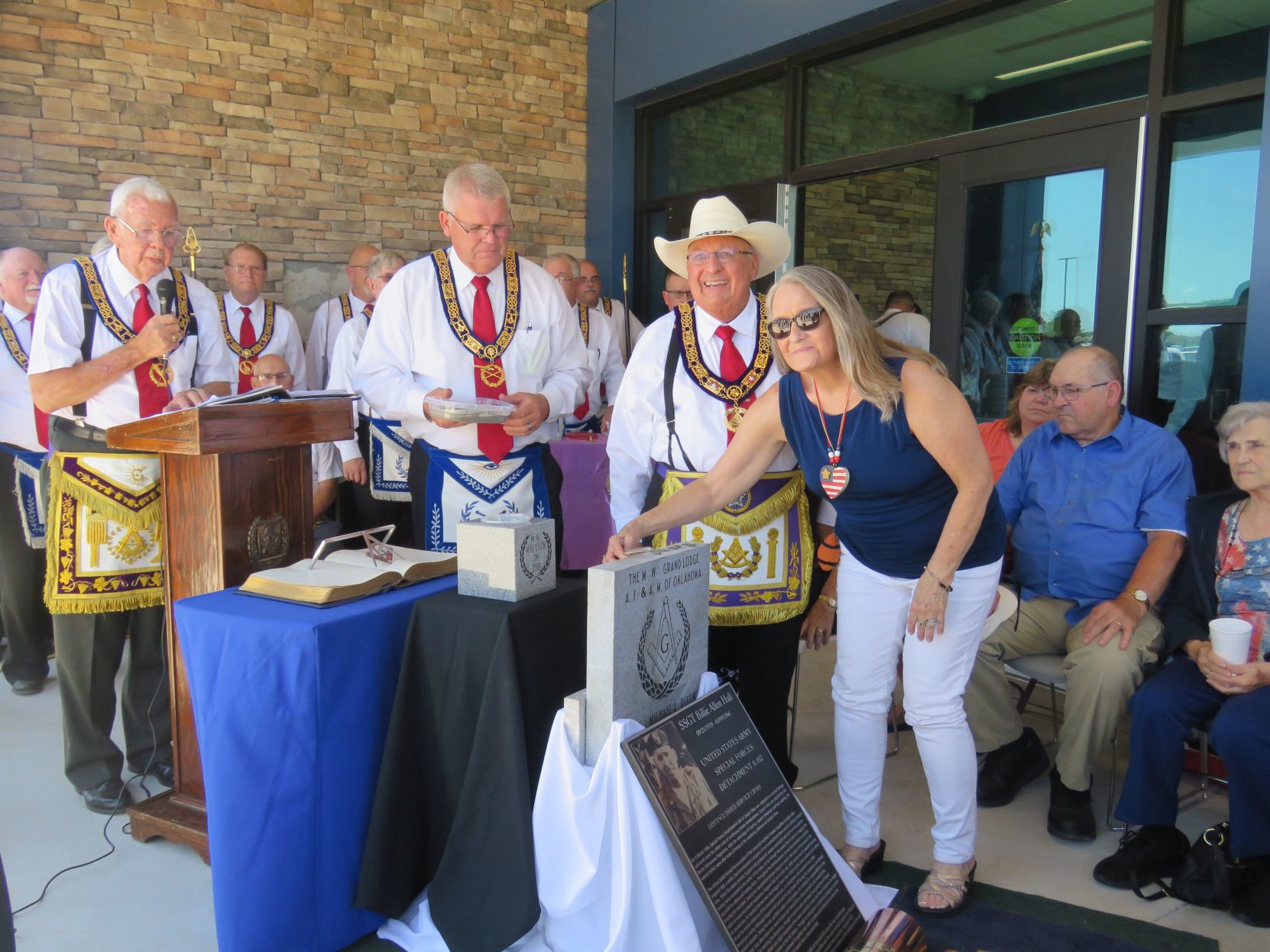 Masonic Cornerstone Ceremony